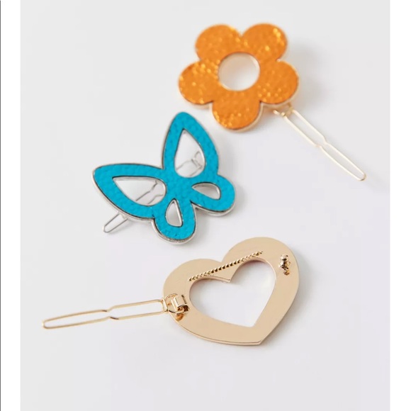 Hair clips- pack of three - Picture 4 of 6